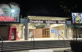 Gradska Tržnica Sisak Glavni Ulaz Reklama