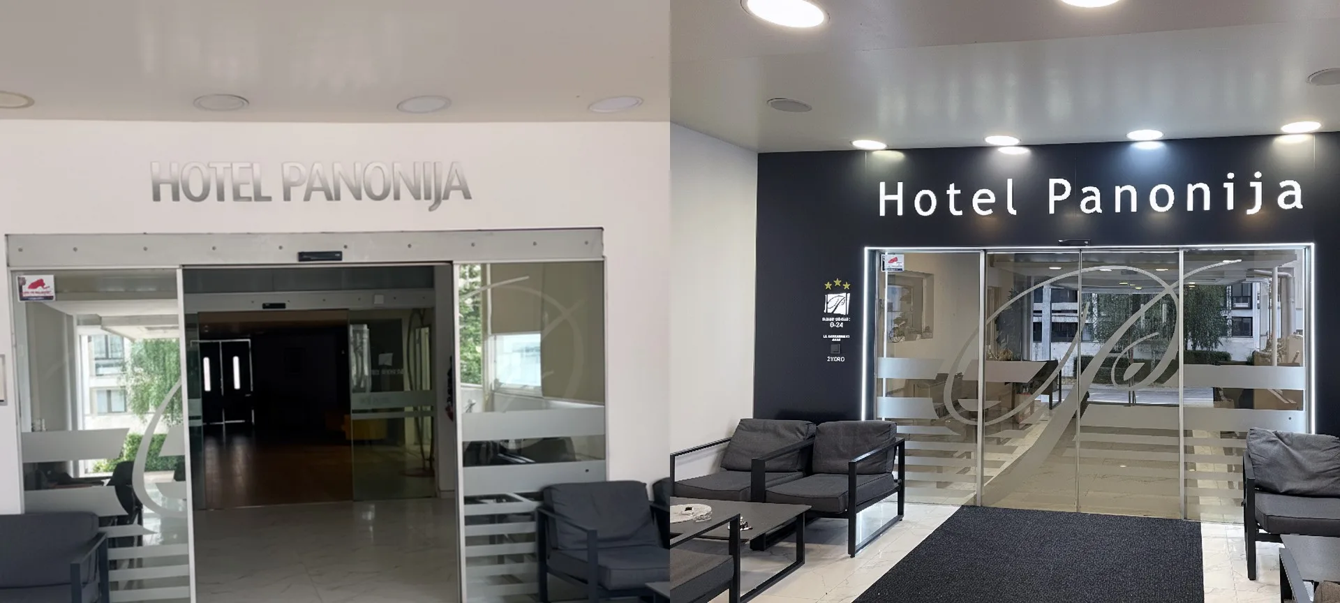 Hotel panonija izrada reklama sisak